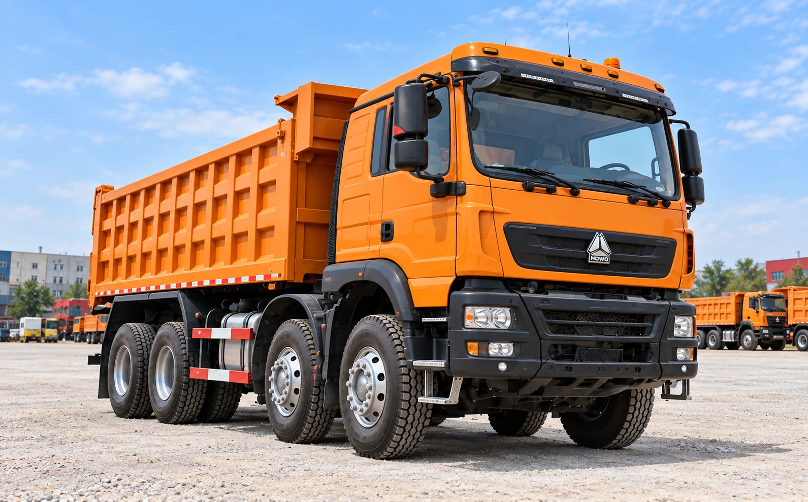 SINOTRUK HOWO TX 8x4 Dump Truck
