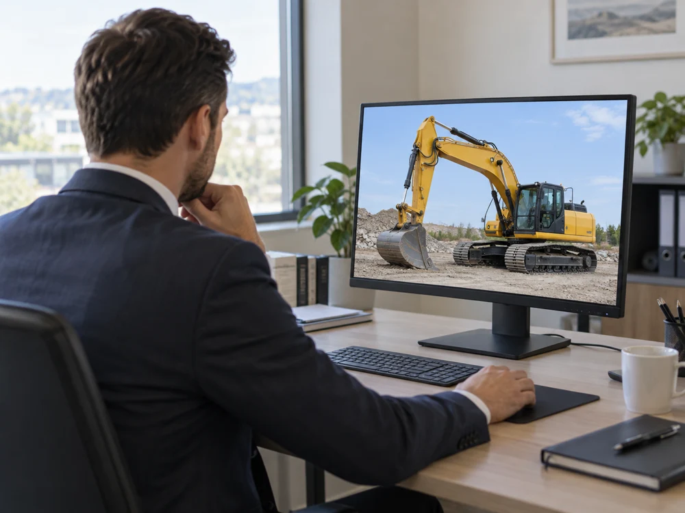 Equipment consultation at a desk
