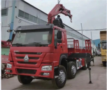 SINOTRUK HOWO 8x4 Truck-mounted Crane
