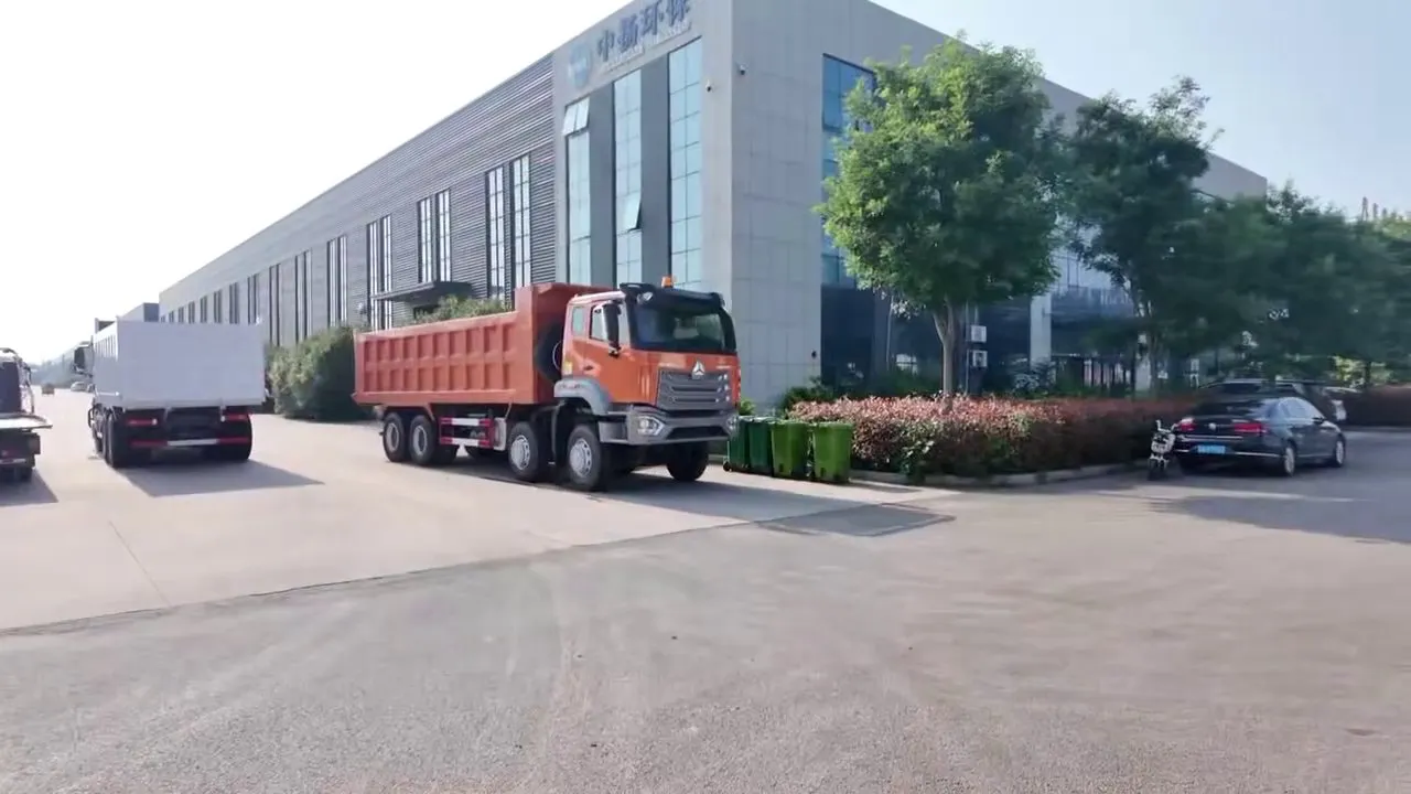 HOWO dump truck · exterior & chassis
